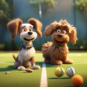 dogstennis